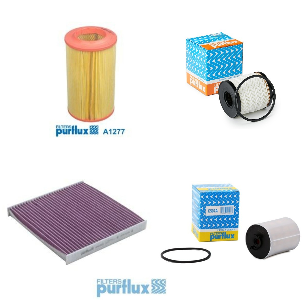PURFLUX Filterset PFX4055N0070 Filterpaket PURFLUX C6 PFX4055N0070 günstig