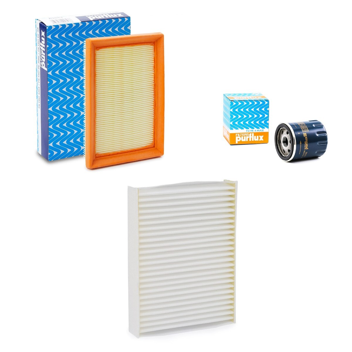 PURFLUX Filtersett PFX4055N0073 PURFLUX PFX4055N0073 Filtersett Toyota Avensis T27 pris