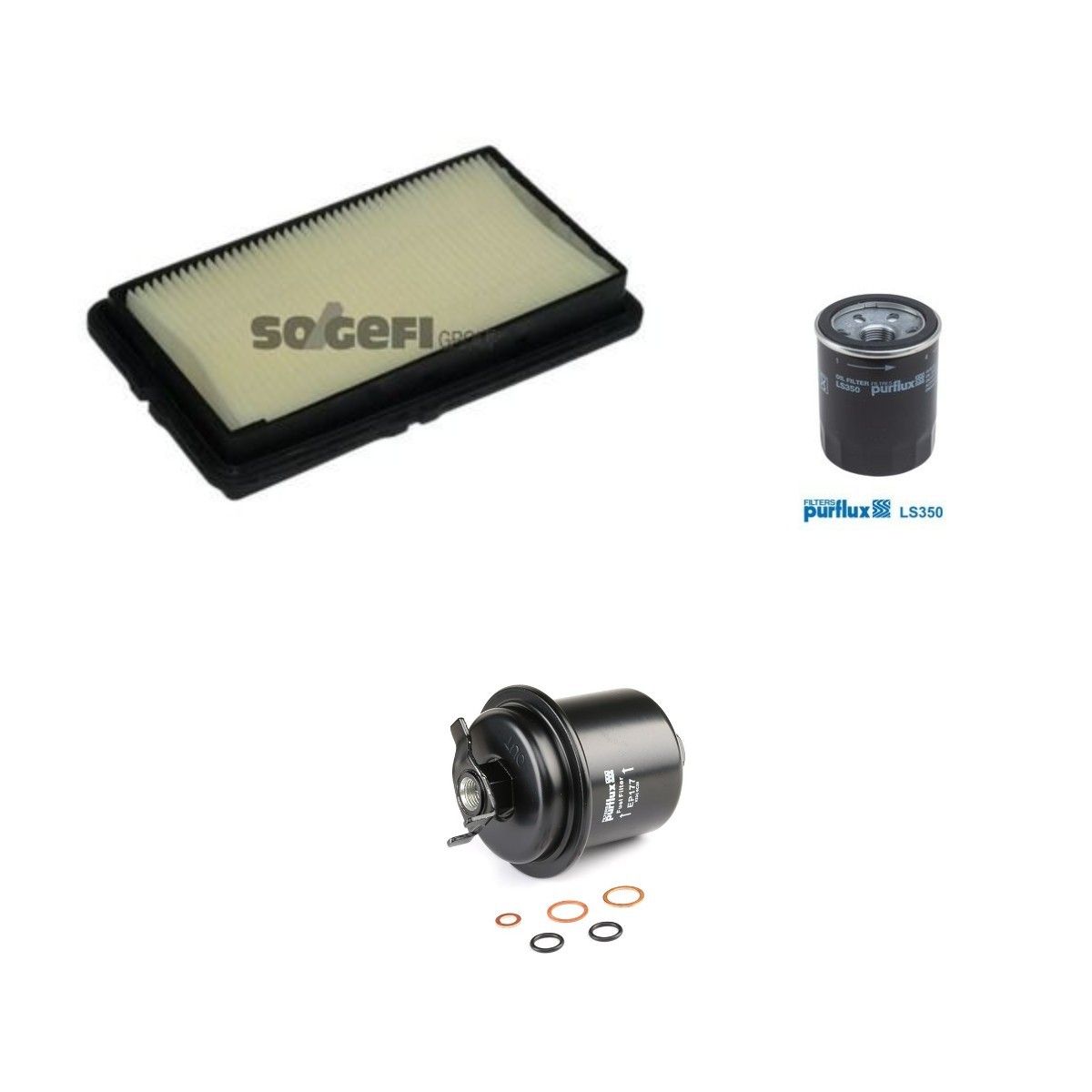 PURFLUX Filtrs-Komplekts PFX4055N0078 PURFLUX PFX4055N0078 Filtrs-Komplekts HONDA S2000 (AP) 2.0 Vtec (AP1) 250 ZS 2009