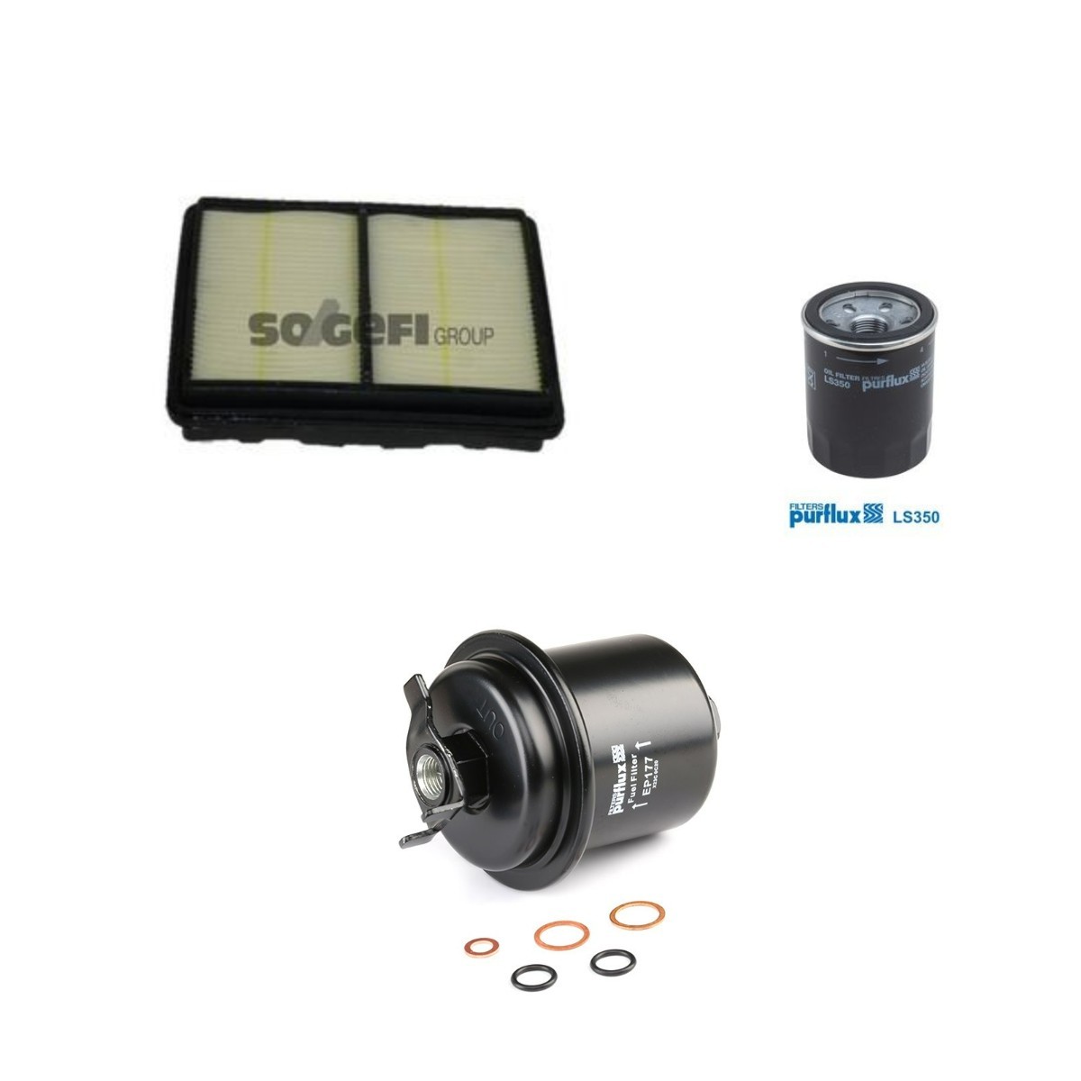PURFLUX Filtrs-Komplekts PFX4055N0082 PURFLUX PFX4055N0082 Filtrs-Komplekts HONDA S2000 (AP) 2.0 Vtec (AP1) 250 ZS 2007
