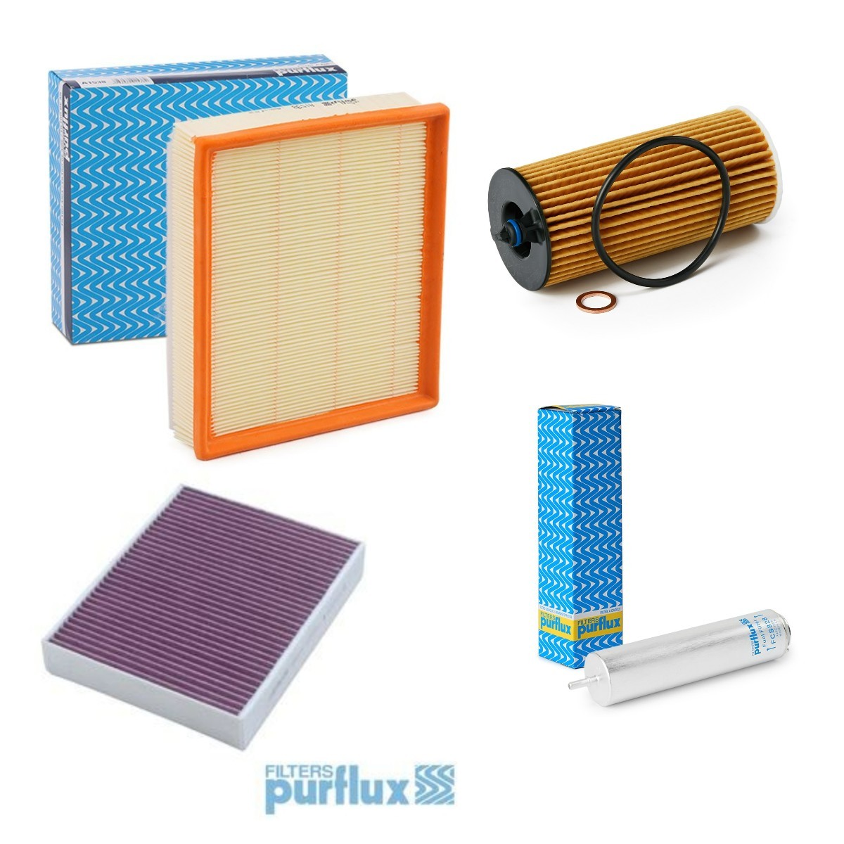 PURFLUX Σετ φίλτρων PFX4055N0084 Σετ φίλτρων PURFLUX BMW PFX4055N0084