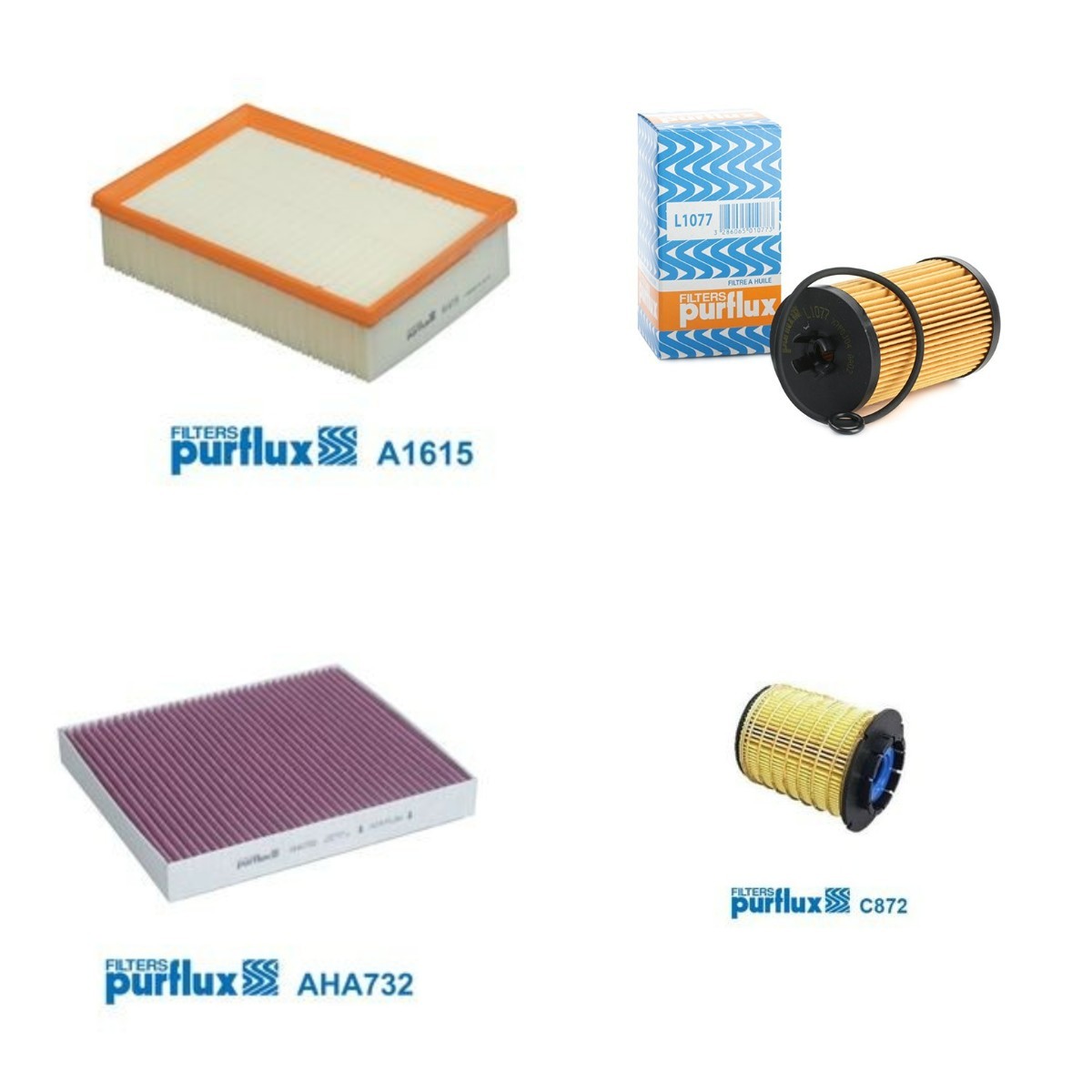 PURFLUX Filterset PFX4055N0092 PURFLUX PFX4055N0092 Onderhoudspakket en filterset OPEL Mokka / Mokka X (J13) aan een voordelige prijs