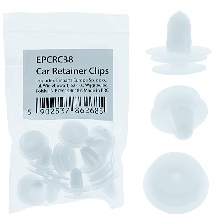 EINPARTS Clip, sier- / beschermingslijst EPCRC38 Deuren KIA Carens 3: Clip, sier- / beschermingslijst EINPARTS EPCRC38