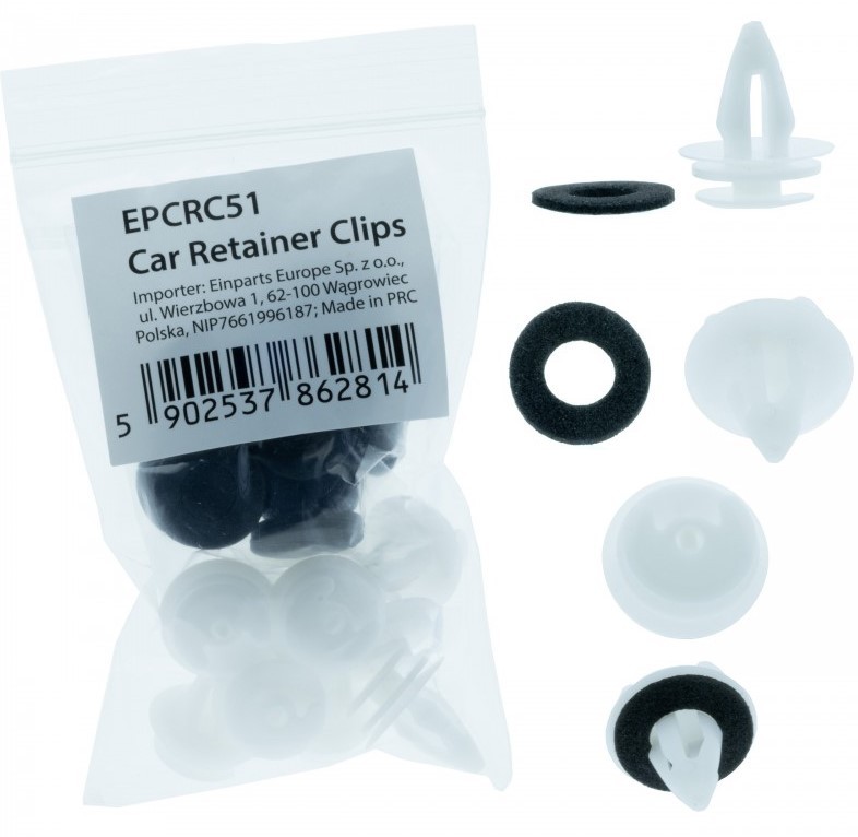 EINPARTS Hjælpeclip, dørbeklædning EPCRC51 pris Slange, ventildækseludluftning BMW E81 EPCRC51 EINPARTS