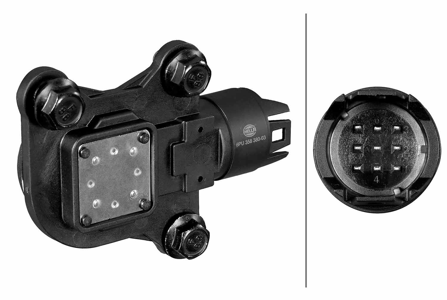 HELLA Sensor, excenteraxel (variabel ventilslaglängd) 6PU 358 380-031 6PU 358 380-031 HELLA kamaxel BMW 5-serie