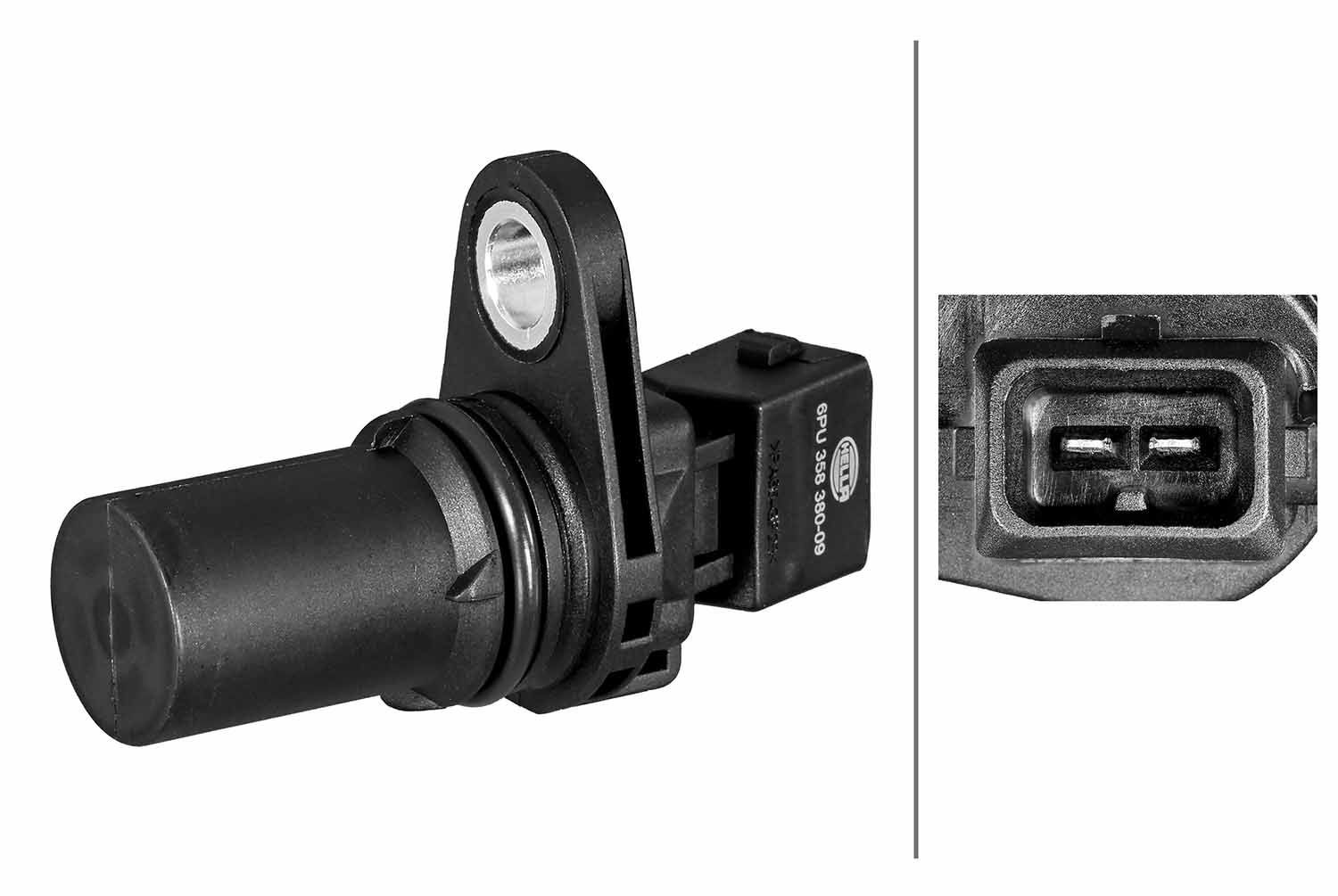 HELLA Sensor, snelheid, toerental 6PU 358 380-091 HELLA 6PU358380-091 Sensor snelheid toerental Dodge JOURNEY originele