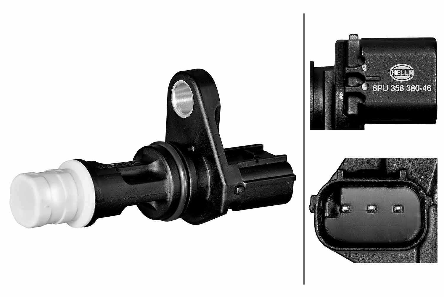 Gerador de impulsos, cambota HELLA 6PU 358 380-461 HELLA 6PU 358 380-461 Sensor de velocidade HONDA ACCORD 2015