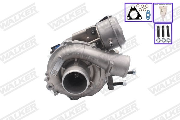 WALKER Turbocharger 59123G-PV 59123G-PV WALKER turbo RENAULT MEGANE