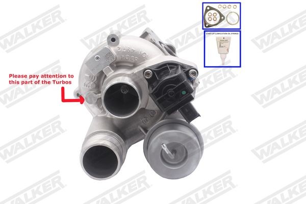 WALKER Turbocharger 59157B-PW PEUGEOT WALKER turbo 59157B-PW