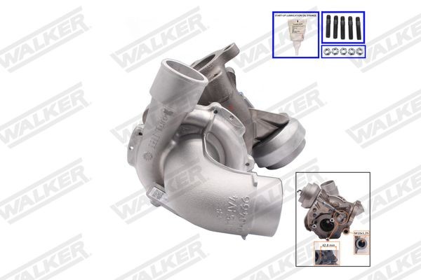Turbolader WALKER 59203H-PW WALKER 59203H-PW: Turbolader Toyota COROLLA 2012