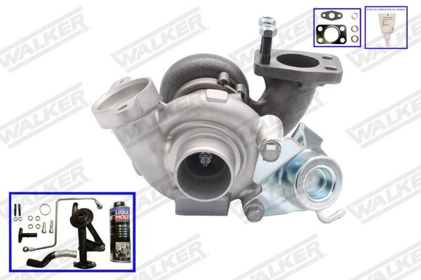 Turbocharger WALKER 59290M-PW-A WALKER 59290M-PW-A: Turbolader Mazda 2 2010