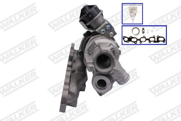WALKER Turbocharger 59312T-PV WALKER Turbolader IVECO 59312T-PV