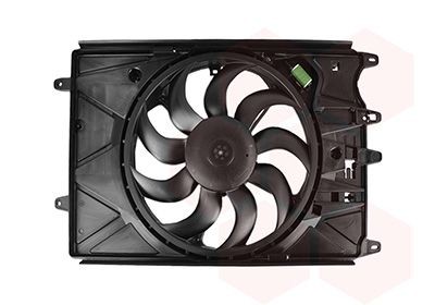 VAN WEZEL Radiatora ventilators 1717747 Radiatora ventilators VAN WEZEL PUNTO 1717747 lēti