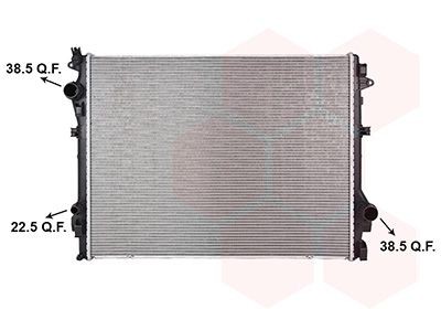 Radiateur du moteur VAN WEZEL 30012732 VAN WEZEL 30012732 Radiateur moteur MERCEDES-BENZ Classe S 2022