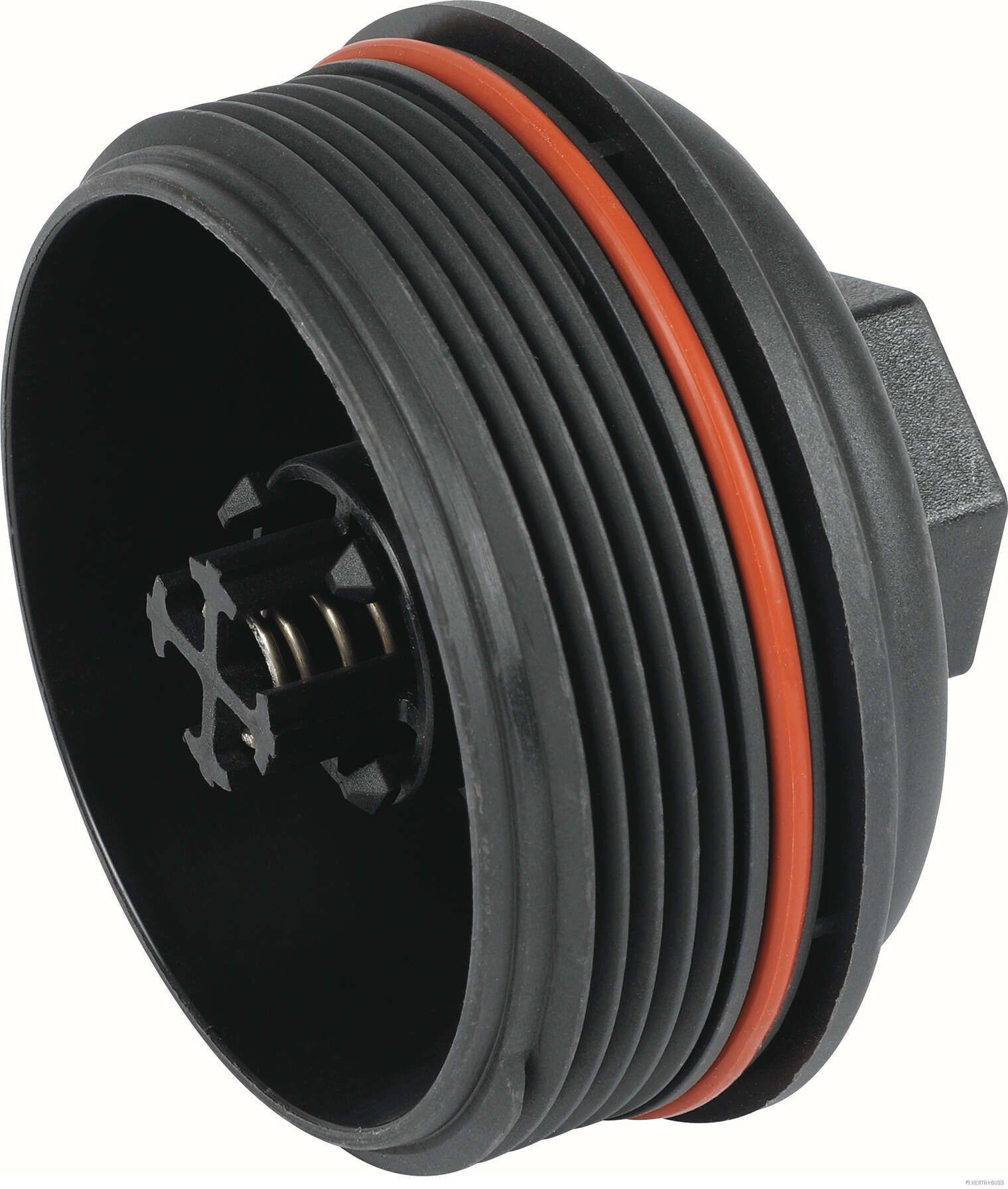 HERTH+BUSS JAKOPARTS Cover, oil filter housing J1390802 FORD TRANSIT HERTH+BUSS JAKOPARTS oil filter housing J1390802