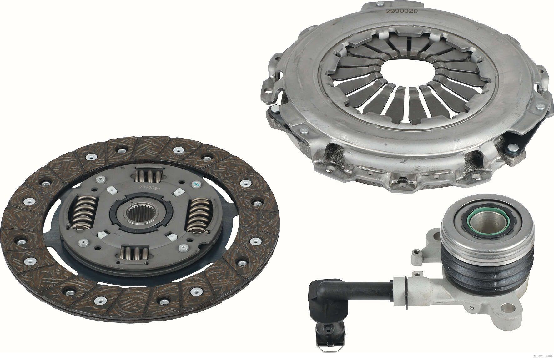 HERTH+BUSS JAKOPARTS Kit d'embrayage J2000843 Kit d'embrayage + volant moteur HERTH+BUSS JAKOPARTS NV400 J2000843 pas cher