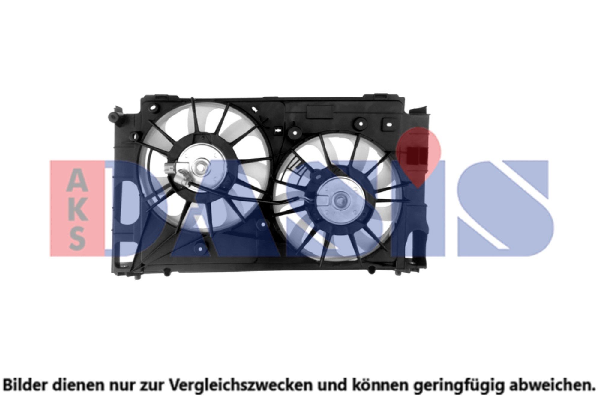 AKS DASIS Ventilátor chladenia motora 218122N 218122N Ventilátor chladiča AKS DASIS TOYOTA MR 2