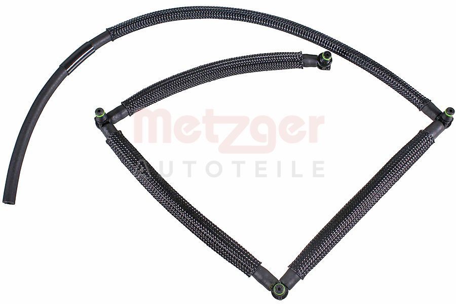 METZGER Slang, bränsleöverflöd 0840177 0840177 Fuel rail METZGER PEUGEOT 206
