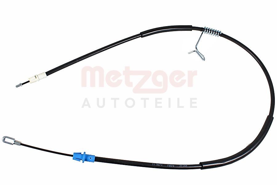 METZGER Câble de frein à main 11.5673 Ford TRANSIT COURIER Tirette à câble frein de stationnement METZGER 11.5673