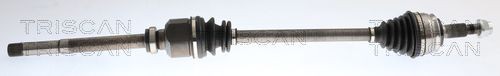 TRISCAN Vetoakseli 8540 28742 8540 28742 TRISCAN Vetoakseli Citroën C2 hinta