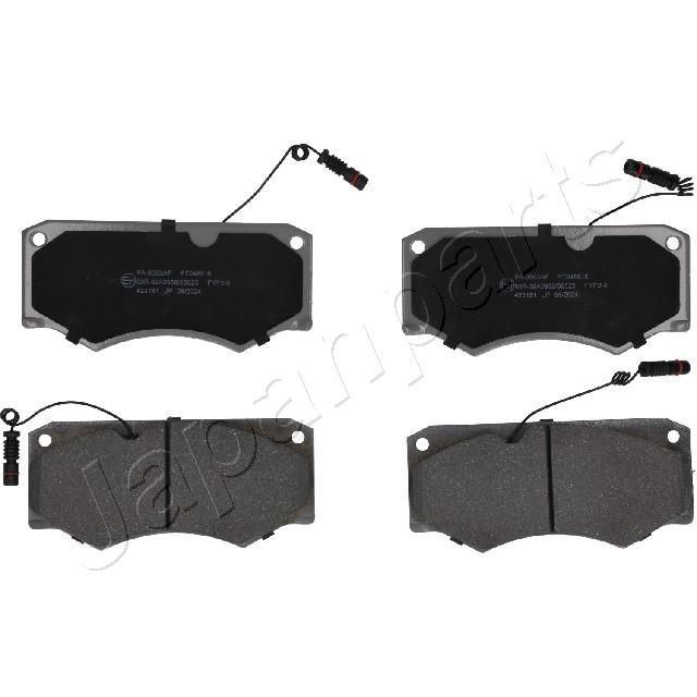 JAPANPARTS Τακάκια φρένων PA-0563AF Αγωνιστικά τακάκια JAPANPARTS Mercedes-Benz SLK PA-0563AF