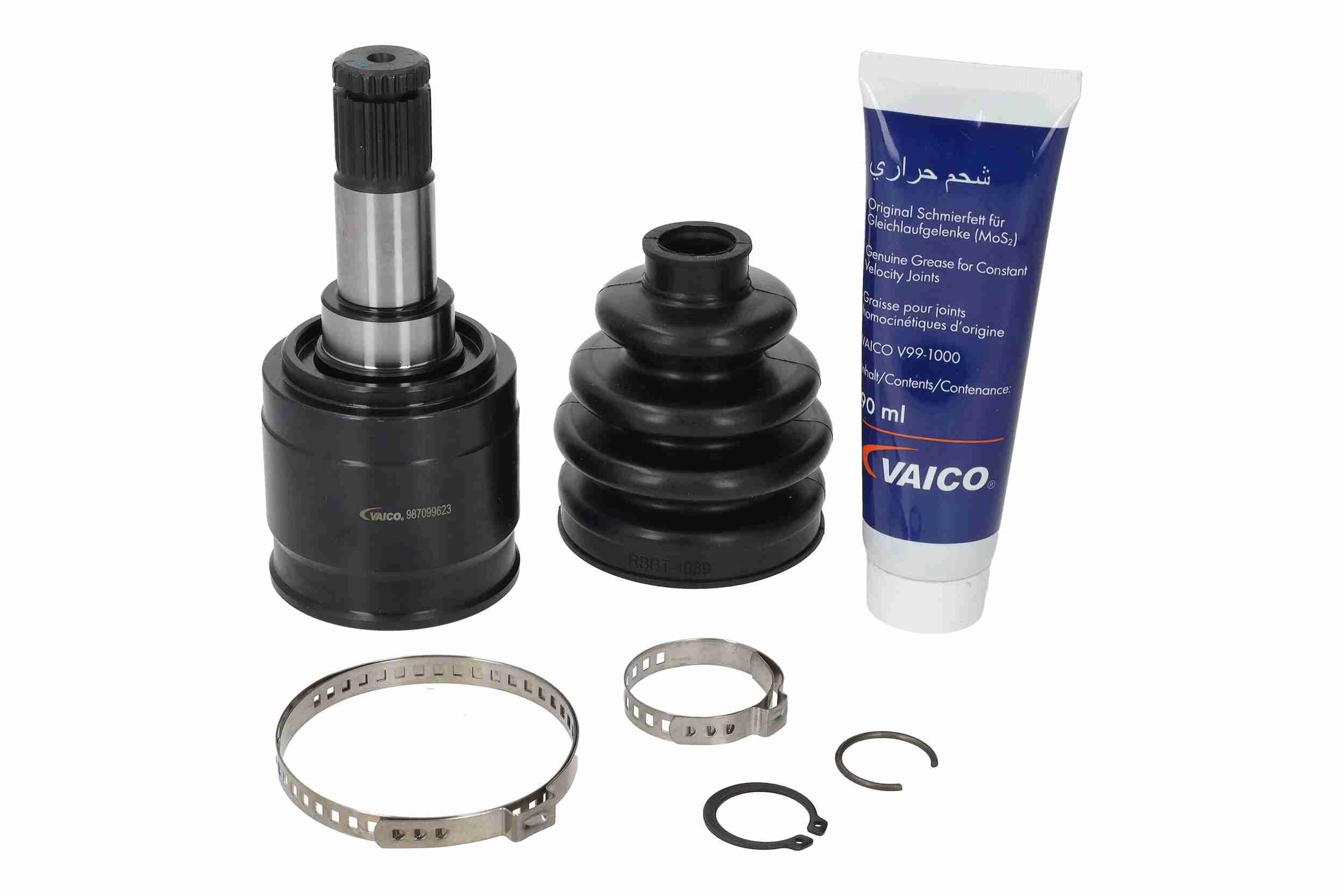 Šarnīru komplekts, Piedziņas vārpsta VAICO V32-0306 VAICO V32-0306 Pusass šarnīrs MAZDA 2 2010