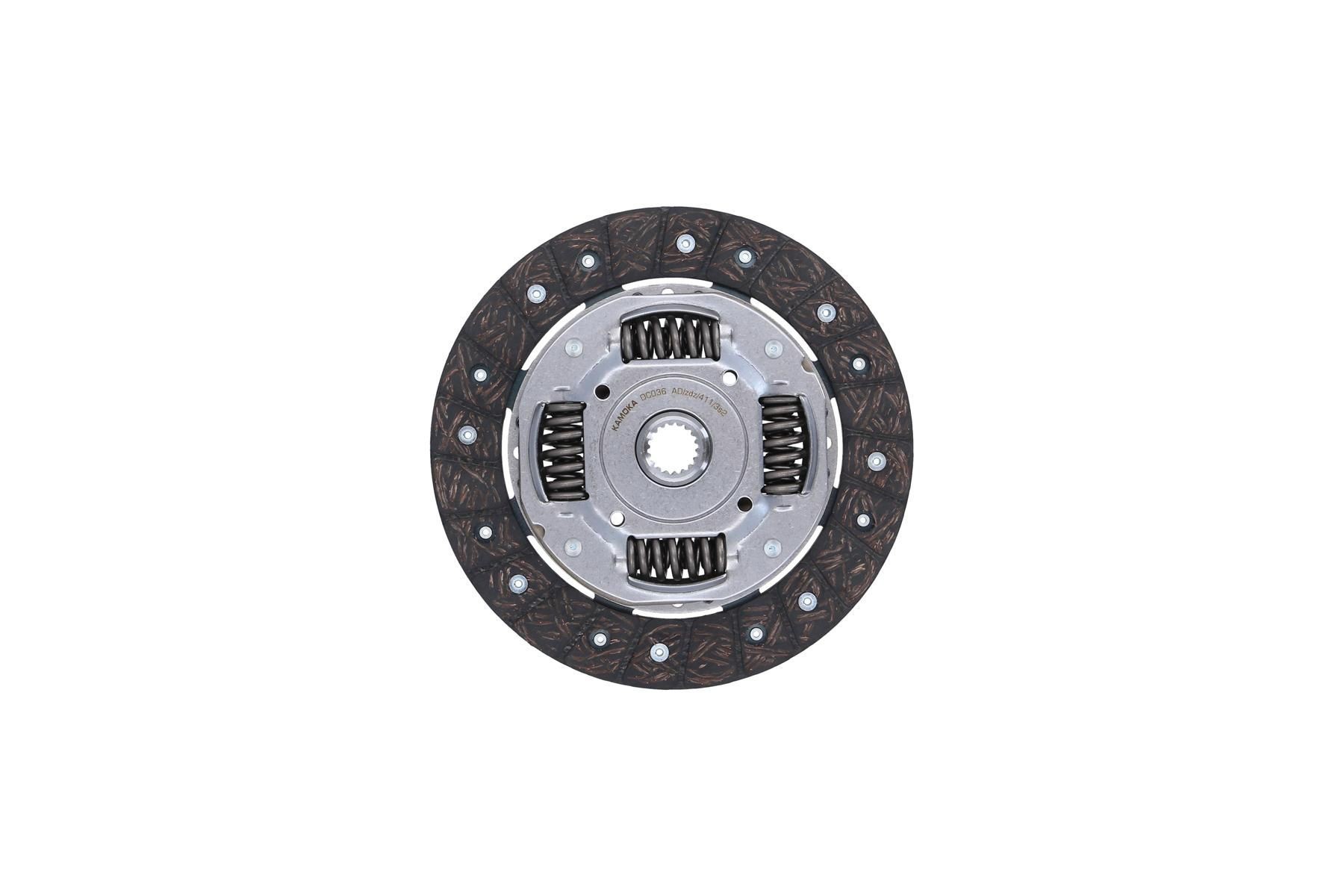KAMOKA Sajūga disks DC036 KAMOKA DC036 Sajūga disks SKODA Favorit Forman (785) 1.3 (135) 58 ZS 1993