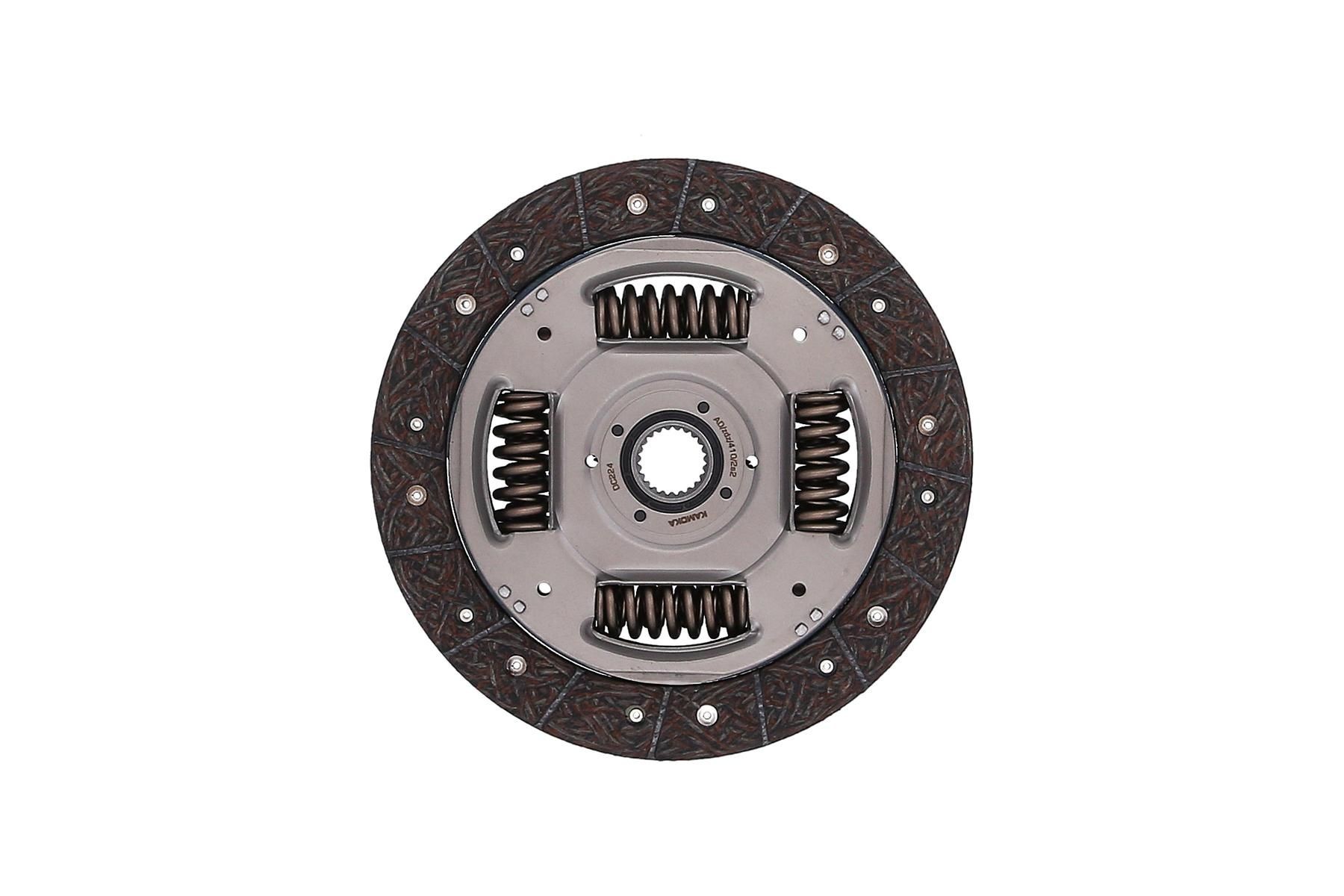 KAMOKA Spojková lamela DC224 KAMOKA DC224 Spojková lamela FORD Focus Mk1 Hatchback (DAW, DBW) 1.8 TDCi 100 KS 2002