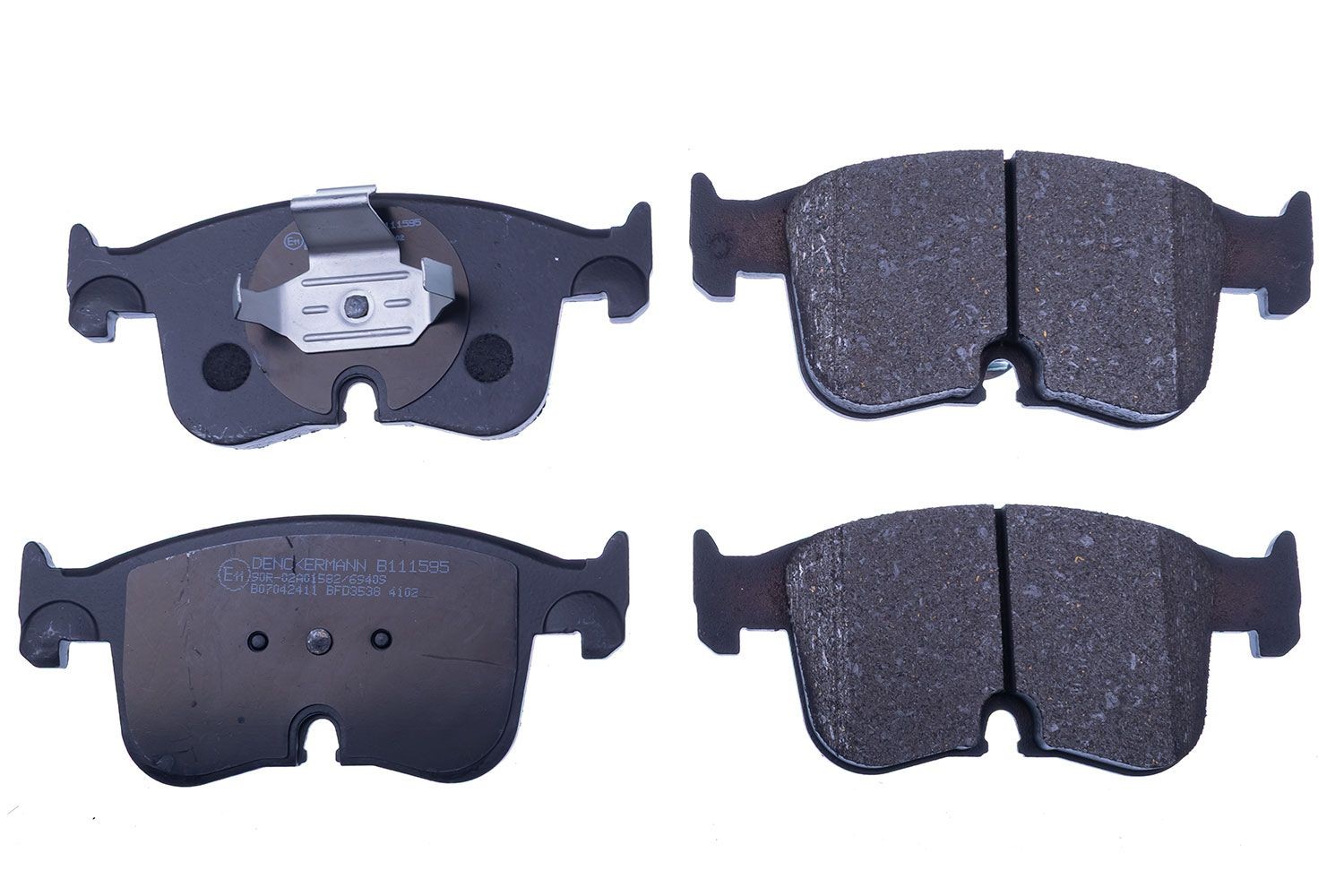 DENCKERMANN Brake pad set B111595 DENCKERMANN B111595 Brake pad set SKODA Superb IV Estate (B9, 3Y) 2.0 TDI 150 hp 2024