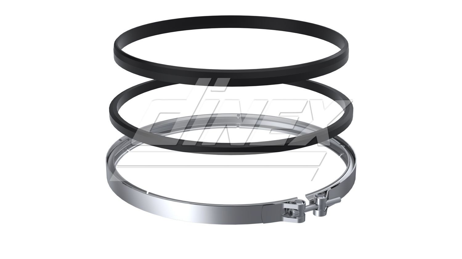 DINEX Pakning, udstødningsrør 6LL016 Pakning udstødning DINEX 460 L 6LL016 billig