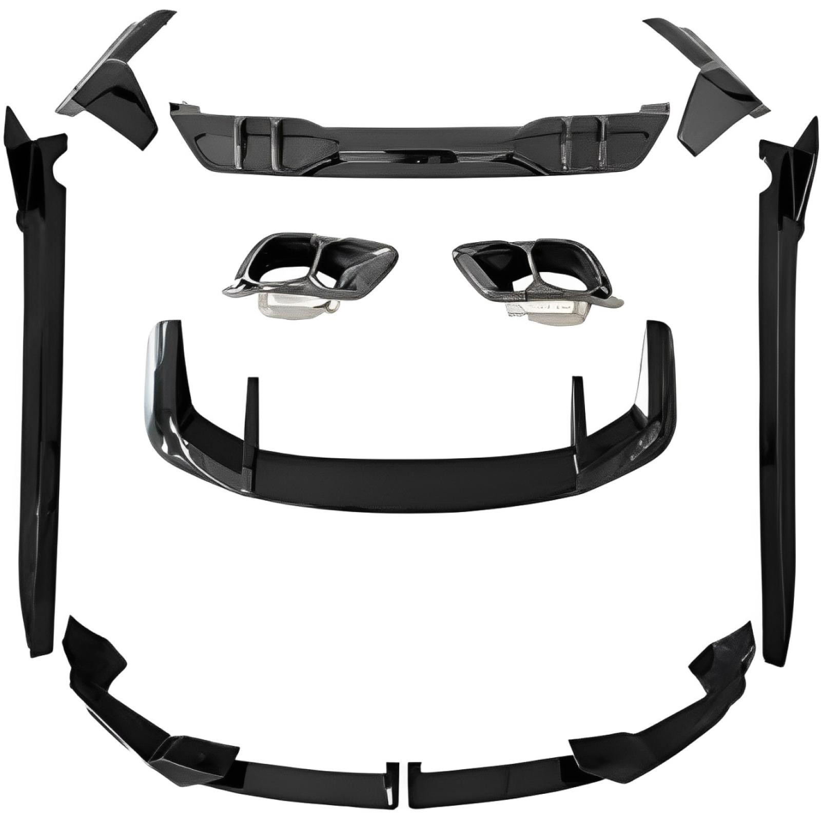 Spoiler anteriore DIEDERICHS 1294268 DIEDERICHS 1294268 Lama sotto paraurti BMW X5 2004