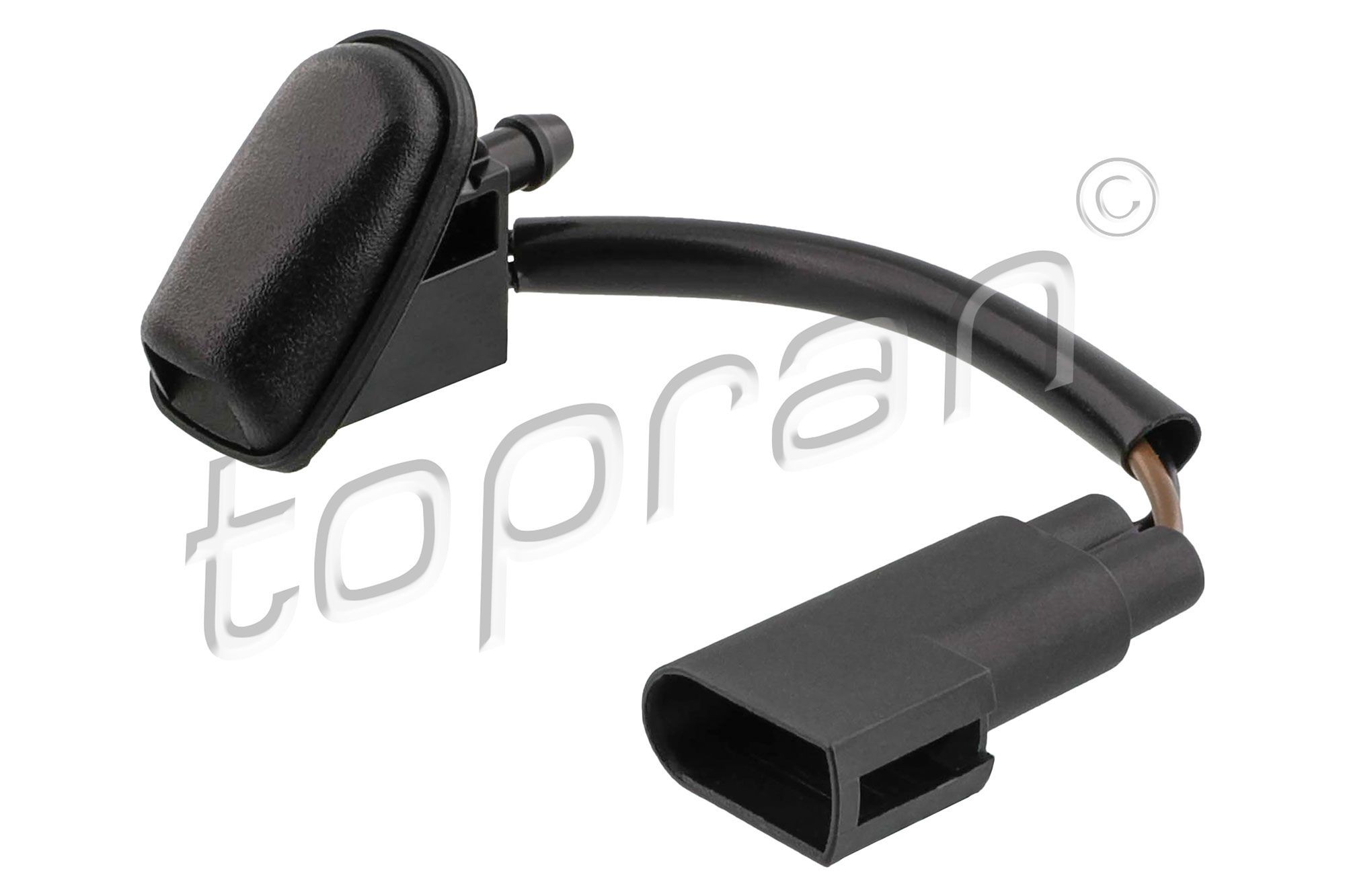 TOPRAN Windscreen washer jet 306 120 TOPRAN 306 120 Ford Transit Courier Van windscreen washer nozzle replacement