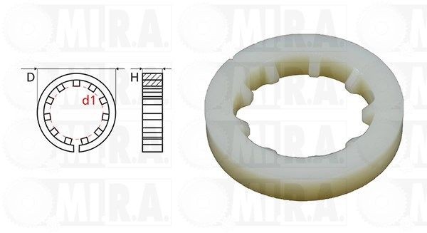 MI.R.A. Foring, styreaksel 36/1402 MI.R.A. 36/1402 Reparasjonssett, styresnekke Opel Corsa E x15 pris