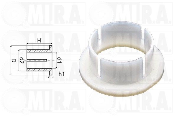 MI.R.A. Bøsning, styreaksel 36/1420 MI.R.A. 36/1420 Reparationssæt, styretøj Opel VECTRA originale