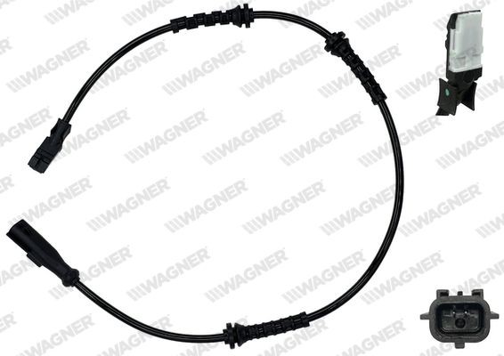 WAGNER Sensor, rotações da roda ABS00043 WAGNER ABS00043 Sensor ABS Renault Clio 3 Van preço
