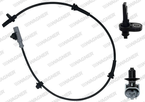 Snímač počtu otáčok kolesa WAGNER ABS00080 WAGNER ABS00080: Snímač ABS Peugeot 108 2017