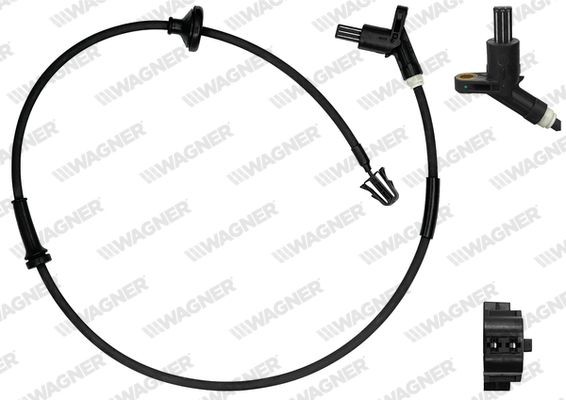 WAGNER Sensor, ABS ABS00107 Abs føler WAGNER Seat IBIZA ABS00107