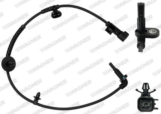 ABS sensor WAGNER ABS00173 WAGNER ABS00173 2016 OPEL MOKKA abs sensor replacement