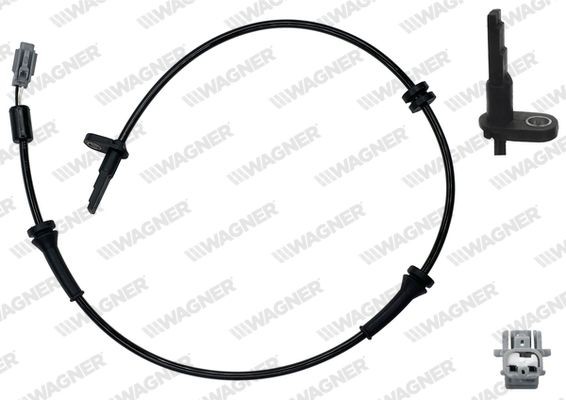 Snímač počtu otáčok kolesa WAGNER ABS00199 WAGNER ABS00199: Snímač ABS Nissan QASHQAI 2012