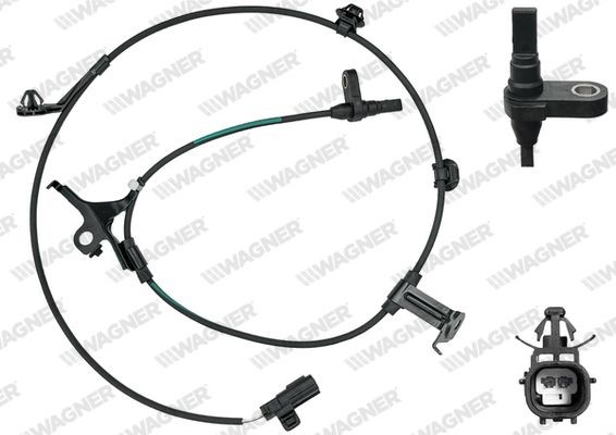 WAGNER Αισθητήρας, στροφές τροχού ABS00213 WAGNER ABS00213 Αισθητήρας ABS TOYOTA Vios / Yaris II Sedan (XP9) φθηνά
