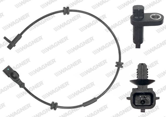 WAGNER Αισθητήρας, στροφές τροχού ABS00217 WAGNER ABS00217 γνήσια Αισθητήρας ABS Ford Transit Courier Combi κόστος