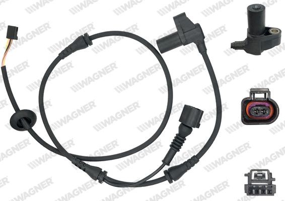 WAGNER Sensor, ABS ABS00239 WAGNER ABS sensor AUDI ABS00239