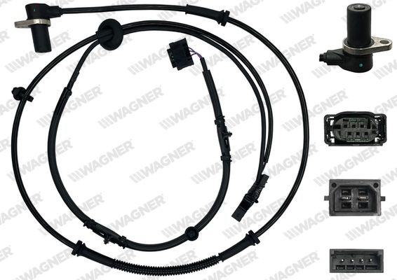 WAGNER Sensor, ABS ABS00241 Hjulhastighetsfoler AUDI WAGNER ABS00241