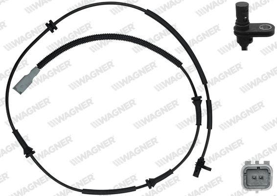 WAGNER ABS-anturi ABS00268 hinta Peugeot VF3A_, VF3U_, VF3X_ ABS tunnistin ABS00268 WAGNER