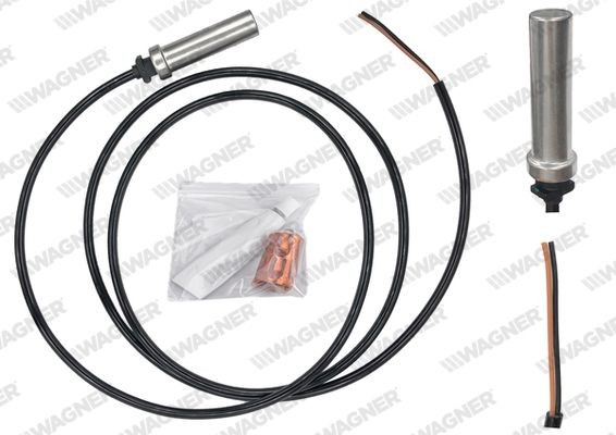 WAGNER Sensor, rotações da roda ABS00334 WAGNER ABS00334 Sensor ABS MERCEDES-BENZ Sprinter 2-T Camião de plataforma/Chassis (W901, W902) baratos