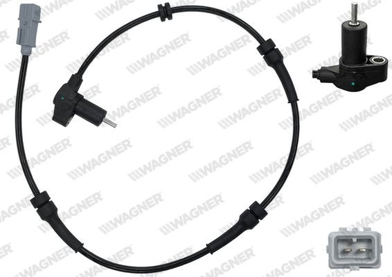 WAGNER Wielsnelheidssensor (ABS) ABS00365 WAGNER ABS00365 Wielsnelheidssensor (ABS) Citroen Xsara Coupe prijs