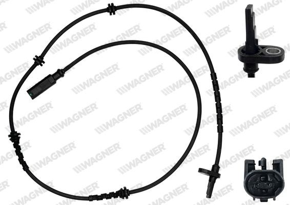 Sensor, rotações da roda WAGNER ABS00433 WAGNER ABS00433 Sensor rotações da roda FIAT IDEA 2025