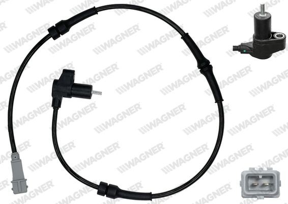WAGNER ABS-Sensor ABS00444 WAGNER ABS00444 ABS-Sensor
