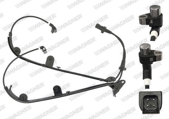 WAGNER Αισθητήρας, στροφές τροχού ABS00470 WAGNER ABS00470 Αισθητήρας ABS Mazda 121 γνήσια
