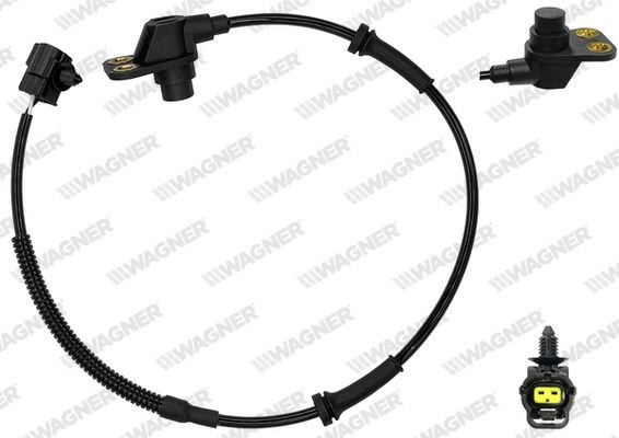 Snímač počtu otáčok kolesa WAGNER ABS00614 WAGNER ABS00614 Čidlo abs DAEWOO MATIZ 2018